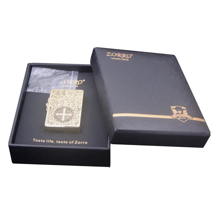 Engraved Constantine Pattern Kerosene Lighter