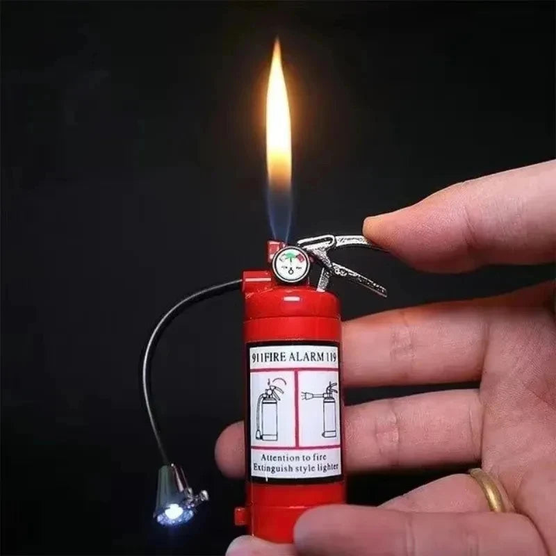Fire Extinguisher Flashlight LED Lighter
